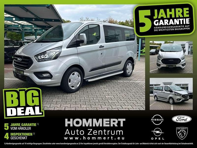Polarsilber metallic Gebraucht 2020 Ford Transit Custom Trend Kombi | 26.890 € (Teuer) - Bild 1/4