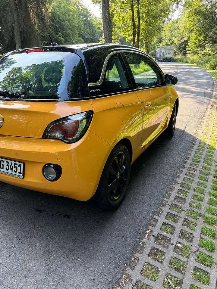 Gebraucht Opel Adam Unlimited 69 PS (50 kW) 2018 Gelb Kleinwagen