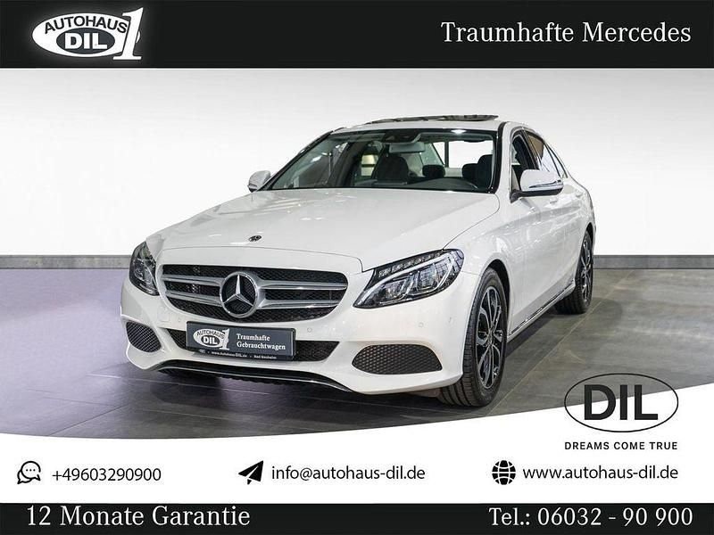 Weiß Gebraucht 2018 Mercedes C200 Limousine | 21.650 € (Etwas zu teuer) - Bild 1/3