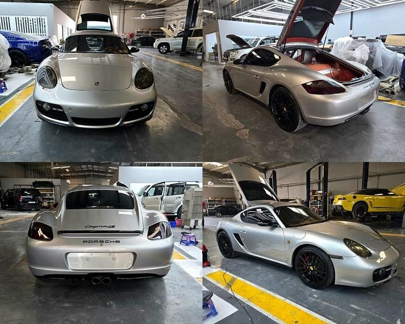 Silber Gebraucht 2007 Porsche Cayman S Coupé | 22.000 € - Bild 1/2