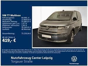 Neu VW Multivan Goal 204 PS (150 kW) 2026 Grau (indiumgrau metallic) Van