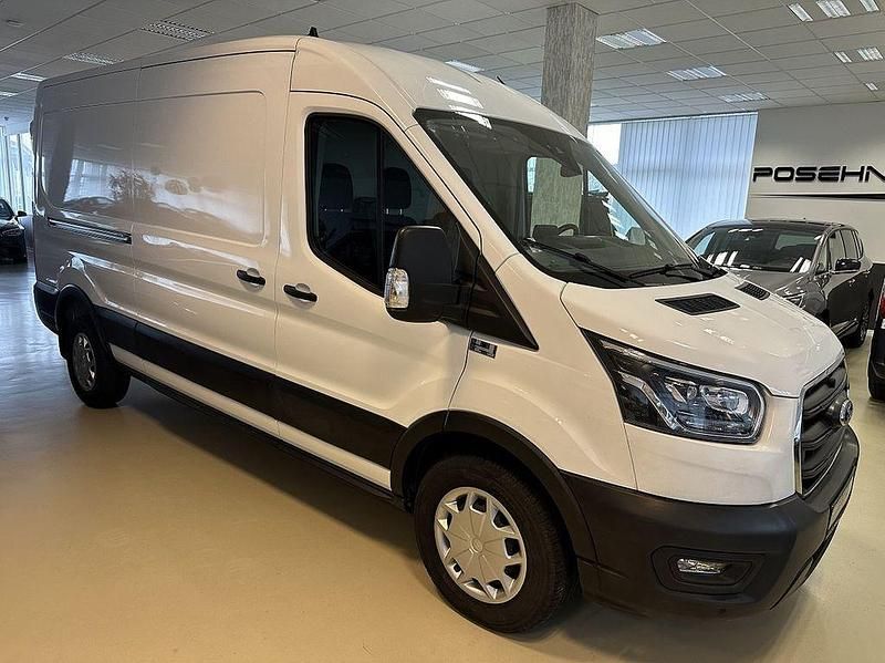 Gebraucht Ford Transit 185 PS (136 kW) 2021 Frostweiß Van / Kleinbus
