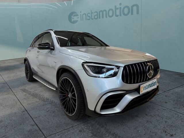 Silber Gebraucht 2021 Mercedes GLC63 AMG AMG SUV | 73.590 € (Teuer) - Bild 1/2