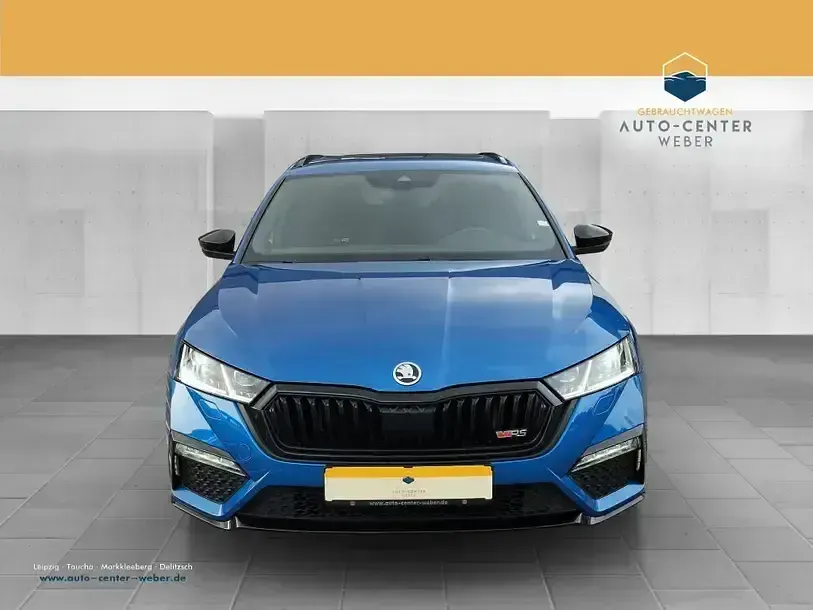 Gebraucht Skoda Octavia RS 200 PS (147 kW) 2024 Raceblau (metallic) Kombi