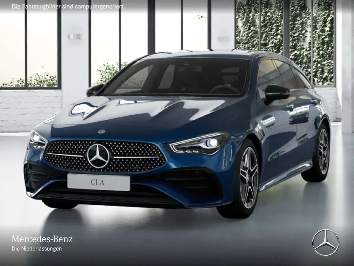 Gebraucht Mercedes CLA250e Advanced Plus 163 PS (119 kW) 2025 Blau Coupé