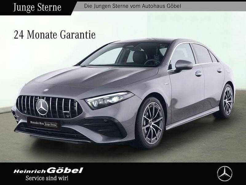 lack mountaingrau Gebraucht 2024 Mercedes A35 AMG AMG Limousine | 49.990 € (Etwas zu teuer) - Bild 1/4