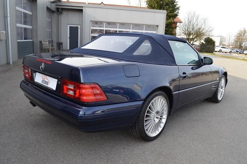Gebraucht Mercedes SL320 224 PS (164 kW) 1999 Blau Cabrio
