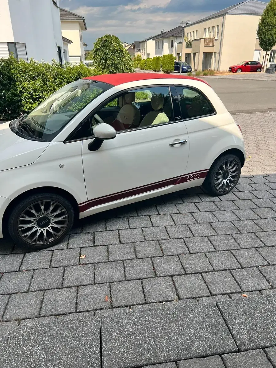 Gebraucht Fiat 500C Lounge 69 PS (50 kW) 2013 Weiß Cabrio