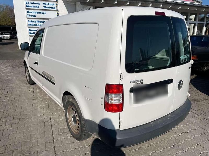 Gebraucht VW Caddy Maxi 105 PS (77 kW) 2010 Weiß Van / Kleinbus