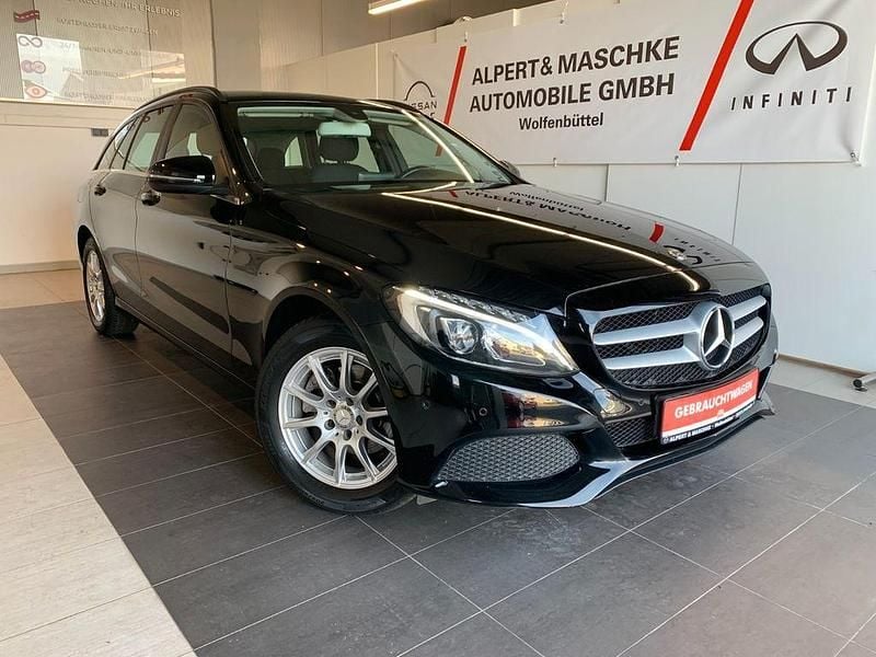 Schwarz Gebraucht 2018 Mercedes C180 Business Kombi | 15.950 € (Fairer Preis) - Bild 1/4