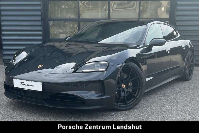Vulkangraumetallic Gebraucht 2024 Porsche Taycan Sport Turismo Limousine | 97.390 € - Bild 1/4