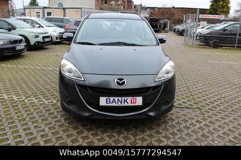 Gebraucht Mazda 5 Prime-Line 116 PS (85 kW) 2015 Grau Van / Kleinbus