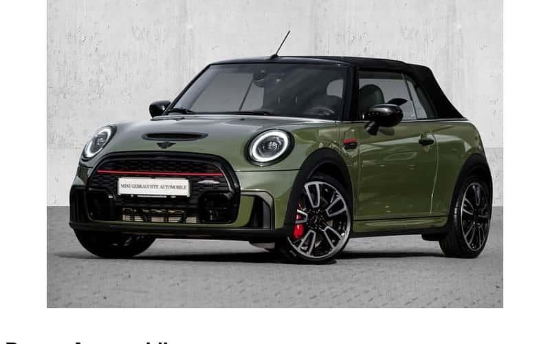 Grün Gebraucht 2022 Mini John Cooper Works Cabriolet Cabrio | 37.690 € (Teuer) - Bild 1/4