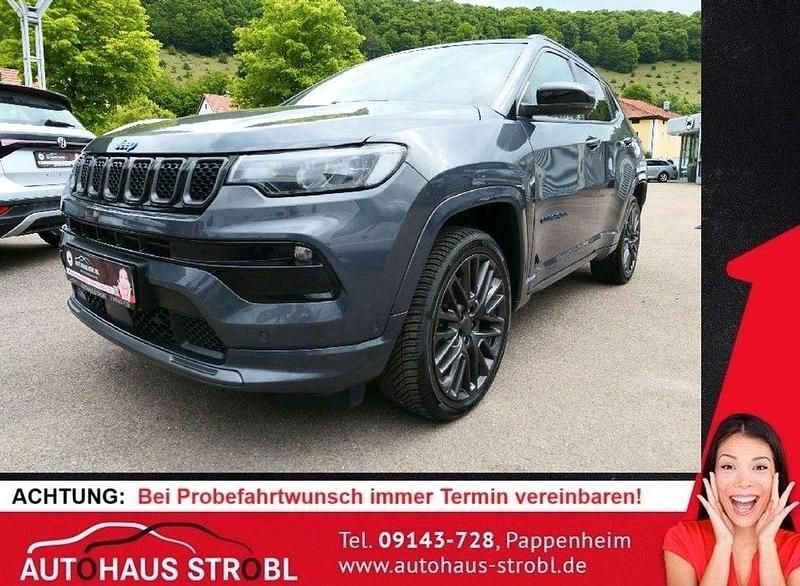 Grigio moda (graphite grey metal (metallic) Gebraucht 2022 Jeep Compass SUV | 22.850 € (Fairer Preis) - Bild 1/3