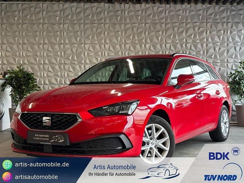 Rot Gebraucht 2021 Seat Leon ST Kombi | 16.990 € (Guter Preis) - Bild 1/4