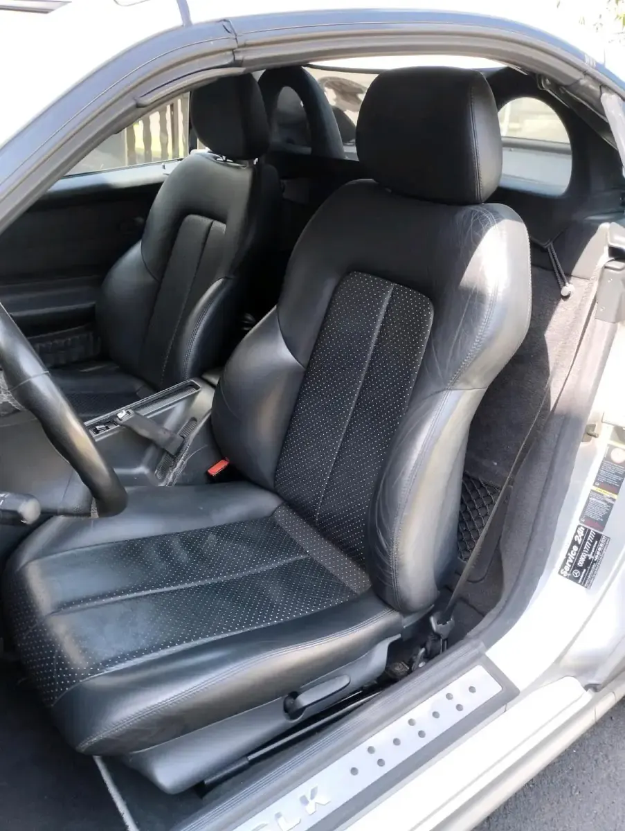 Gebraucht Mercedes SLK200 2002 Silber Cabrio