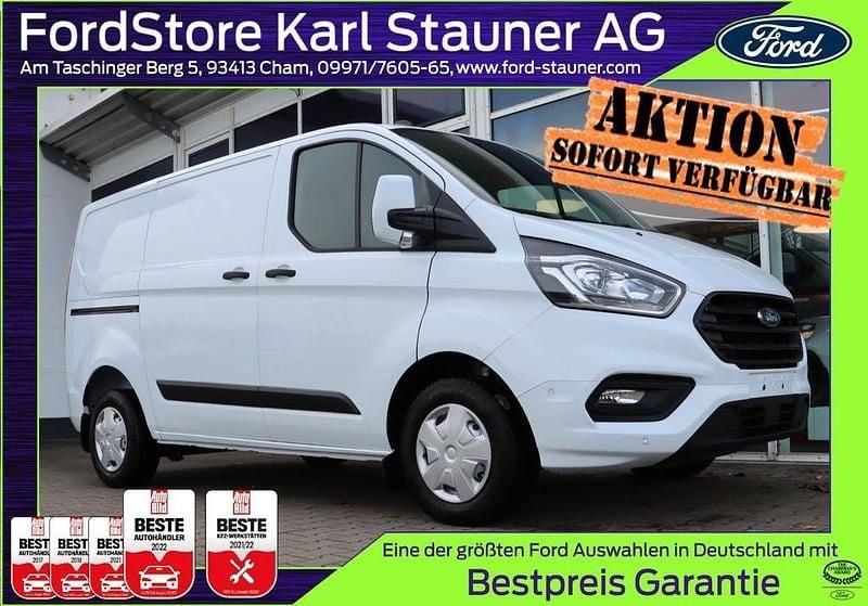 Frozen white Gebraucht 2023 Ford Transit Custom Trend Van / Kleinbus | 27.346 € (Superpreis) - Bild 1/4