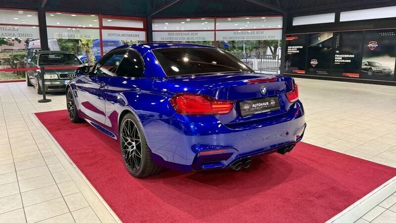 Gebraucht BMW M4 Cabriolet Performance 450 PS (330 kW) 2019 Blau Cabrio