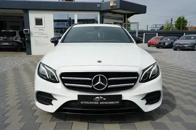 Brugt Mercedes E200 AMG 184 HK (135 kW) 2017 Hvid Stationcar