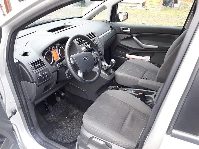 Gebraucht Ford C-MAX Style 101 PS (74 kW) 2008 Silber Van / Kleinbus