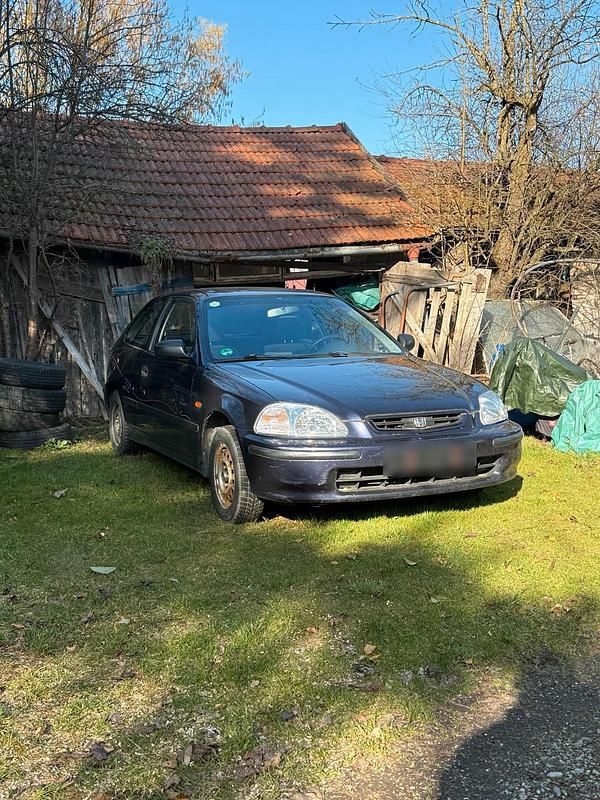 Gebraucht Honda Civic 75 PS (55 kW) 1996 Violet Coupé