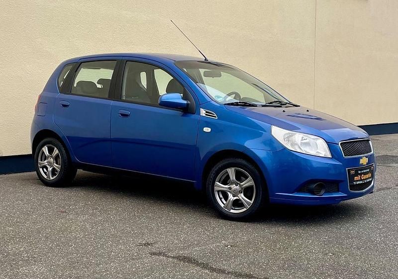Blau Gebraucht 2008 Chevrolet Aveo LS Kleinwagen | 2.999 € (Fairer Preis) - Bild 1/4