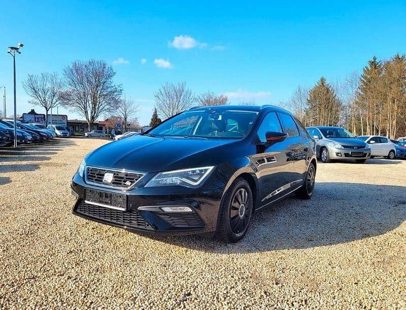 Gebraucht Seat Leon ST FR 125 PS (91 kW) 2017 Mitternachtsschwarz Kombi