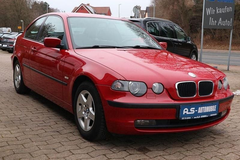 Gebraucht BMW 316 Compact 116 PS (85 kW) 2001 Rot Kleinwagen