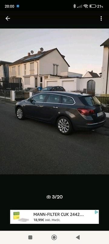 Grau Gebraucht 2013 Opel Astra Kombi | 4.900 € (Fairer Preis) - Bild 1/4