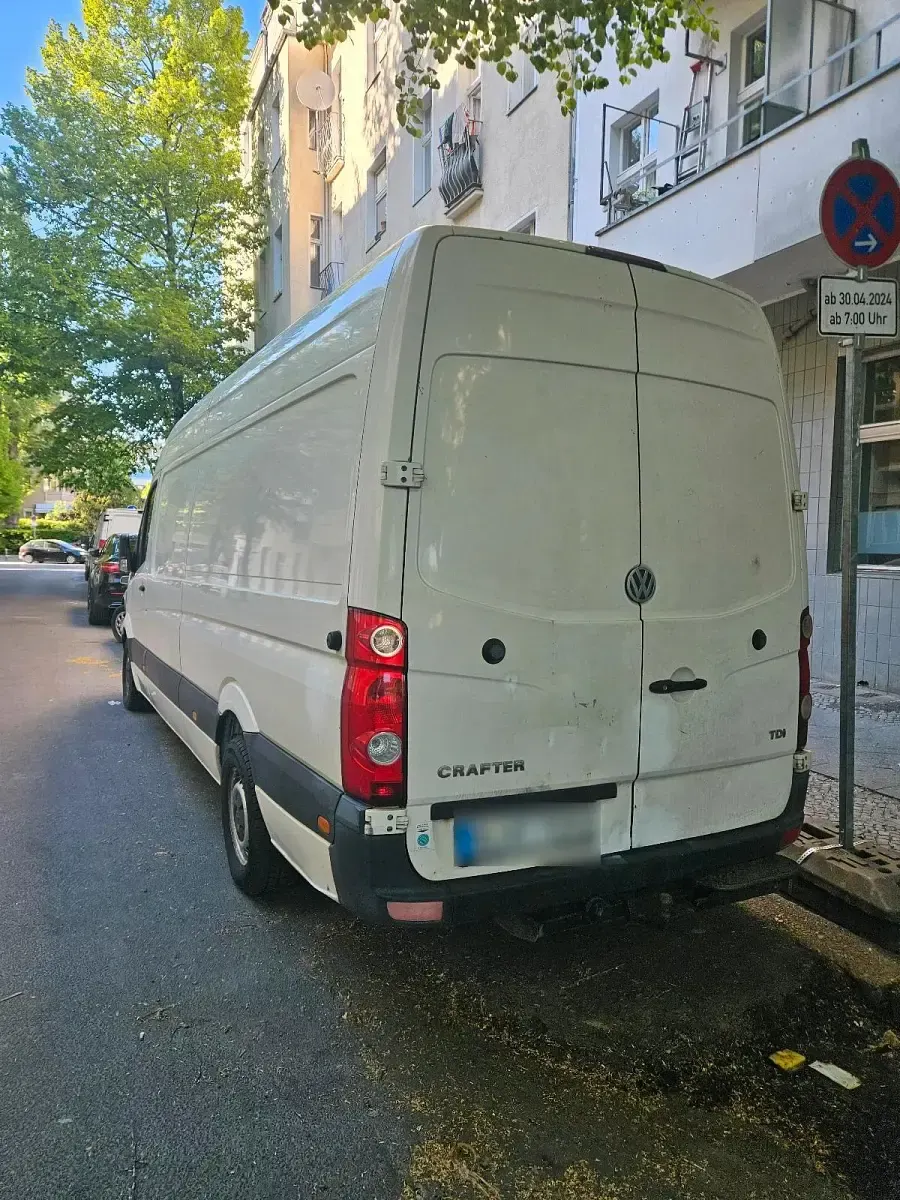 Usado VW Crafter 109 HP (80 kW) 2009 Branco Van