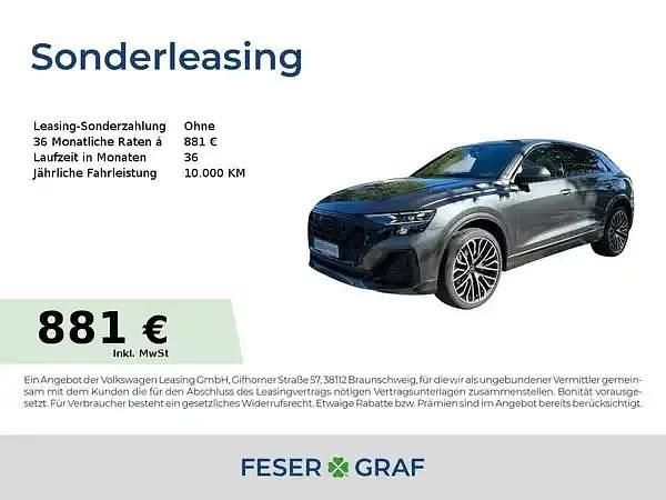 Daytonagrau perleffekt Neu 2025 Audi Q8 Ambiente SUV | 99.286 € (Fairer Preis) - Bild 1/4