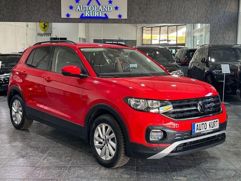 Rot Gebraucht 2021 VW T-Cross Life SUV | 17.790 € (Guter Preis) - Bild 1/4