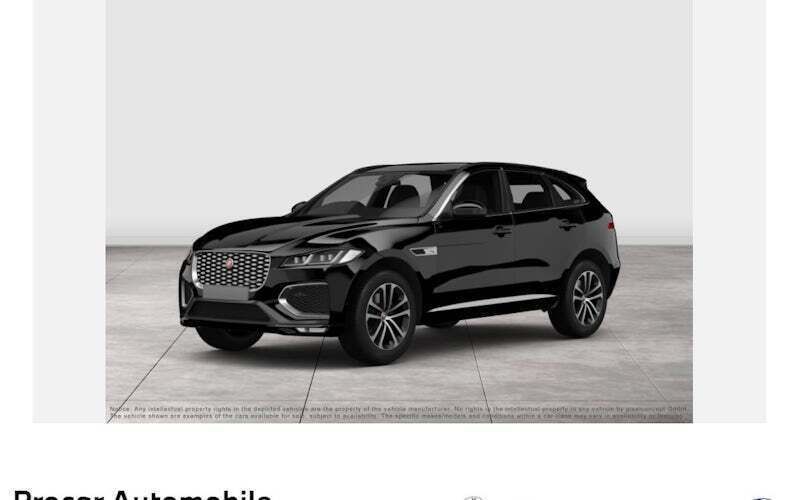 Schwarz Gebraucht 2022 Jaguar F-Pace R-Dynamic SUV | 47.990 € (Etwas zu teuer) - Bild 1/4