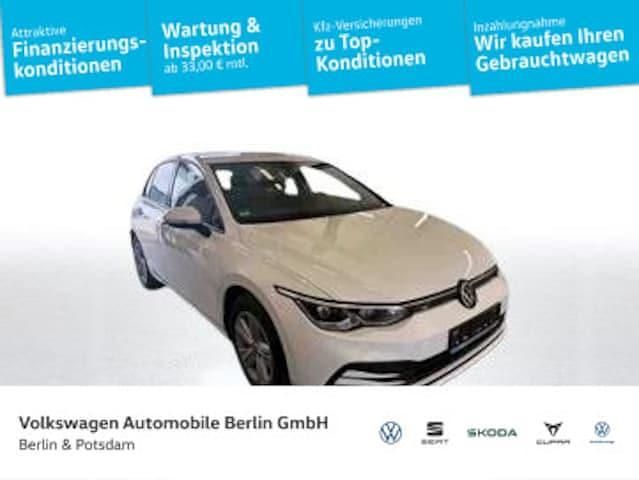 Weiß Gebraucht 2022 VW Golf VIII Life Limousine | 19.990 € (Guter Preis) - Bild 1/4