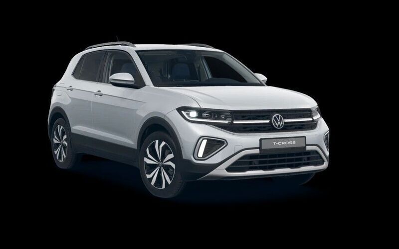Silber Neu 2025 VW T-Cross Style SUV | 37.455 € - Bild 1/4