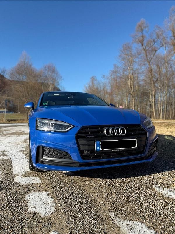 Gebraucht Audi A5 S-Line 286 PS (210 kW) 2019 Blau Coupé