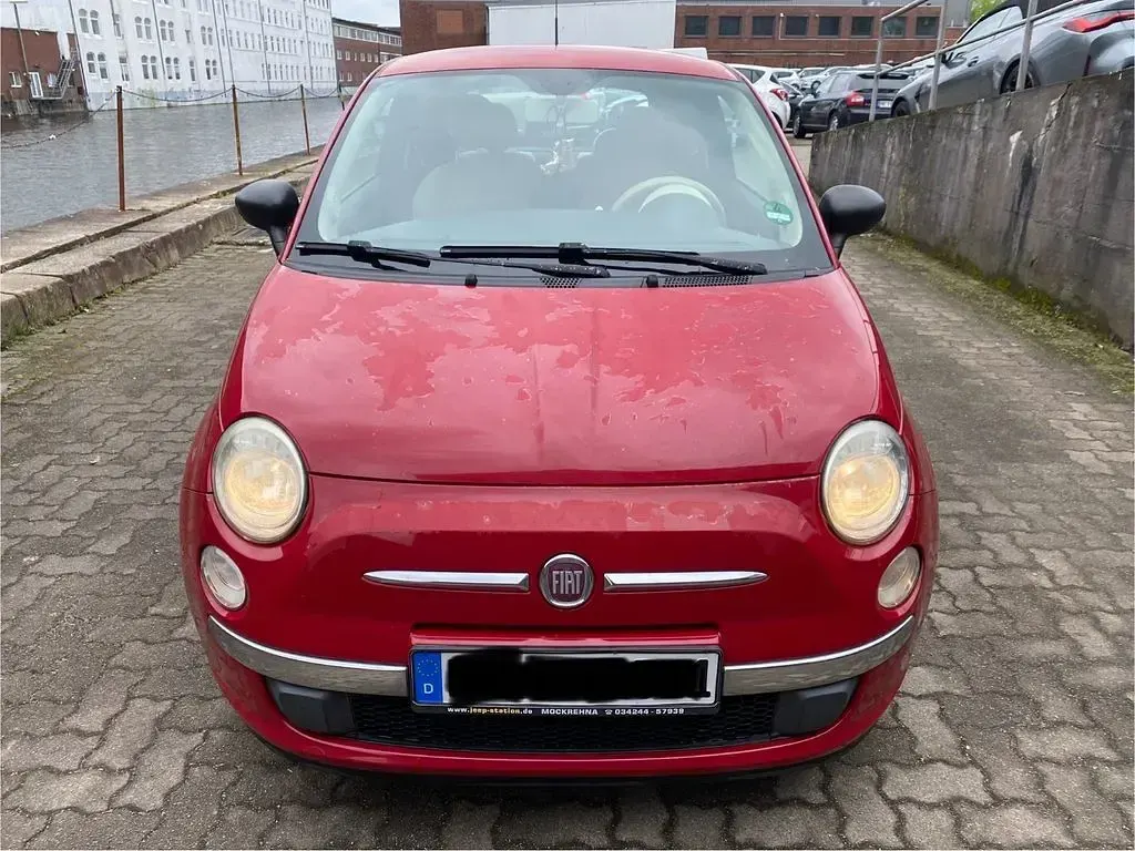 Gebraucht Fiat 500 Lounge 69 PS (50 kW) 2010 Rot Kleinwagen