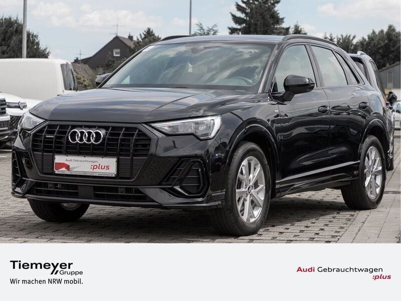 Schwarz Gebraucht 2022 Audi Q3 S-Line SUV | 29.990 € (Superpreis) - Bild 1/4