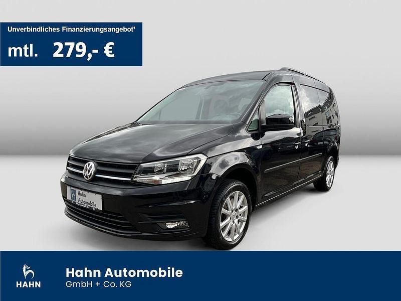 Schwarz Gebraucht 2019 VW Caddy Maxi Trendline Van / Kleinbus | 20.990 € (Superpreis) - Bild 1/3