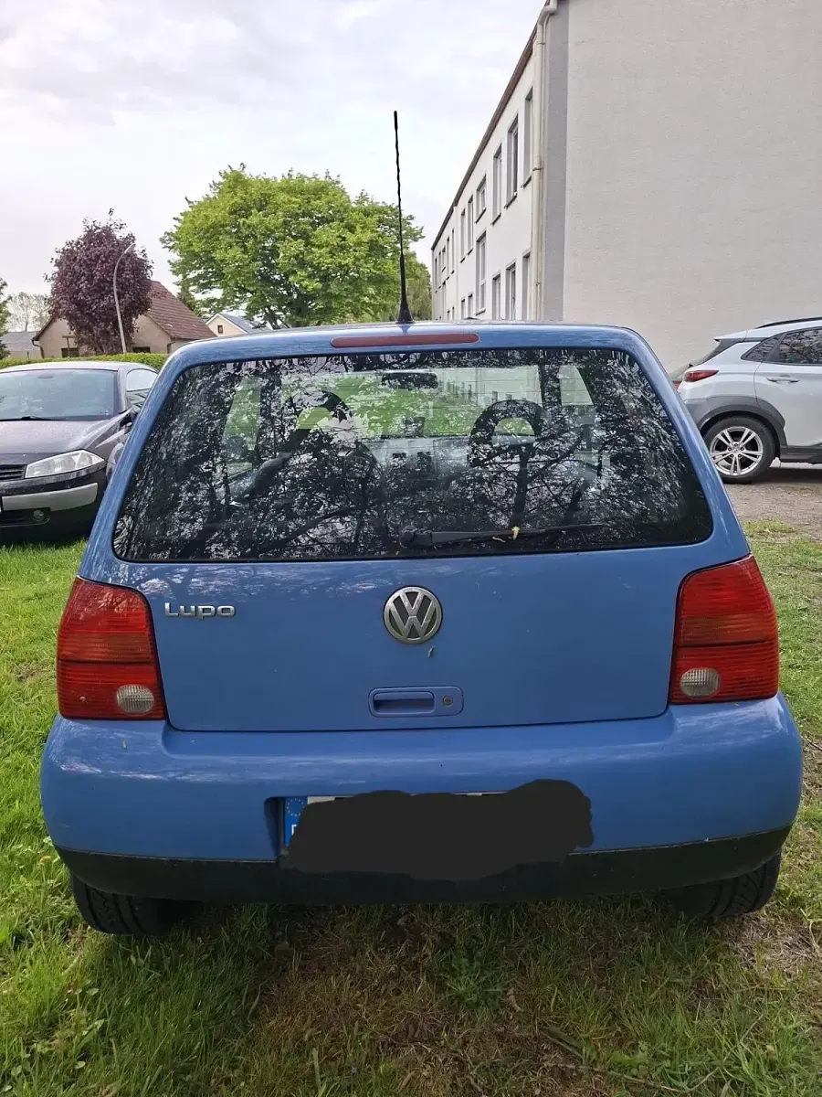 Gebraucht VW Lupo 50 PS (36 kW) 2002 Blau Kleinwagen