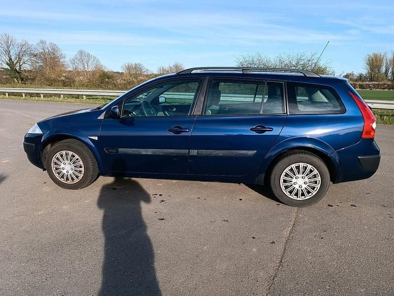 Gebraucht Renault Mégane GrandTour 97 PS (71 kW) 2003 Blau Kombi