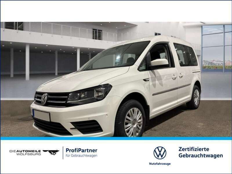 Candyweiß Gebraucht 2018 VW Caddy Trendline Van / Kleinbus | 14.990 € (Guter Preis) - Bild 1/4