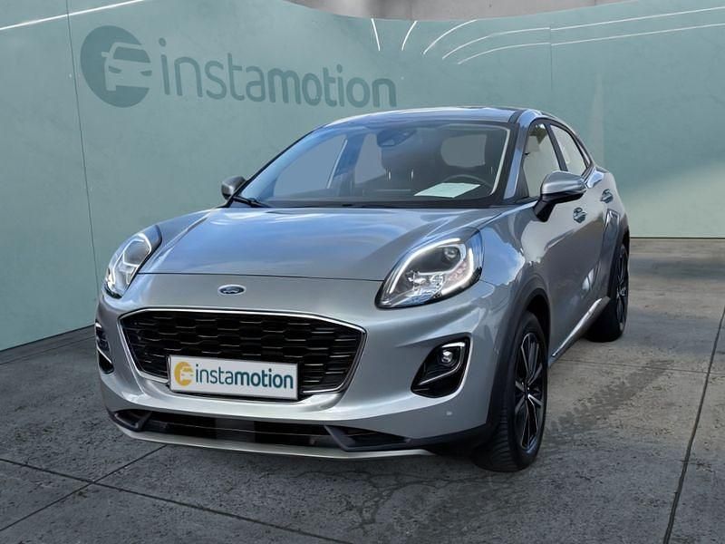 Silber Gebraucht 2021 Ford Puma Gen-E Titanium SUV | 19.049 € - Bild 1/4