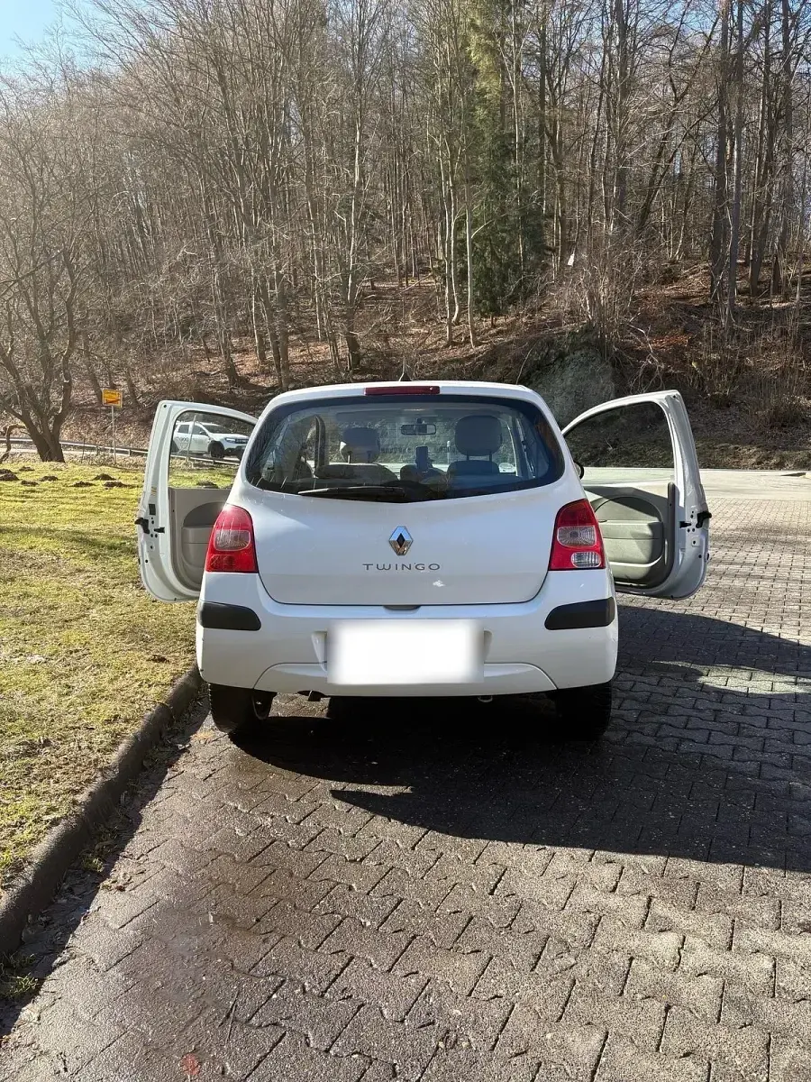 Gebraucht Renault Twingo 56 PS (41 kW) 2009 Weiß Kleinwagen