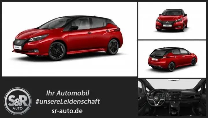 Weiß Gebraucht 2023 Nissan Leaf Tekna Kleinwagen | 25.290 € (Fairer Preis) - Bild 1/3