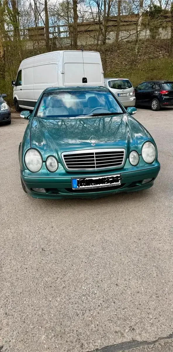 Gebraucht Mercedes CLK230 193 PS (141 kW) 2000 Grün Coupé