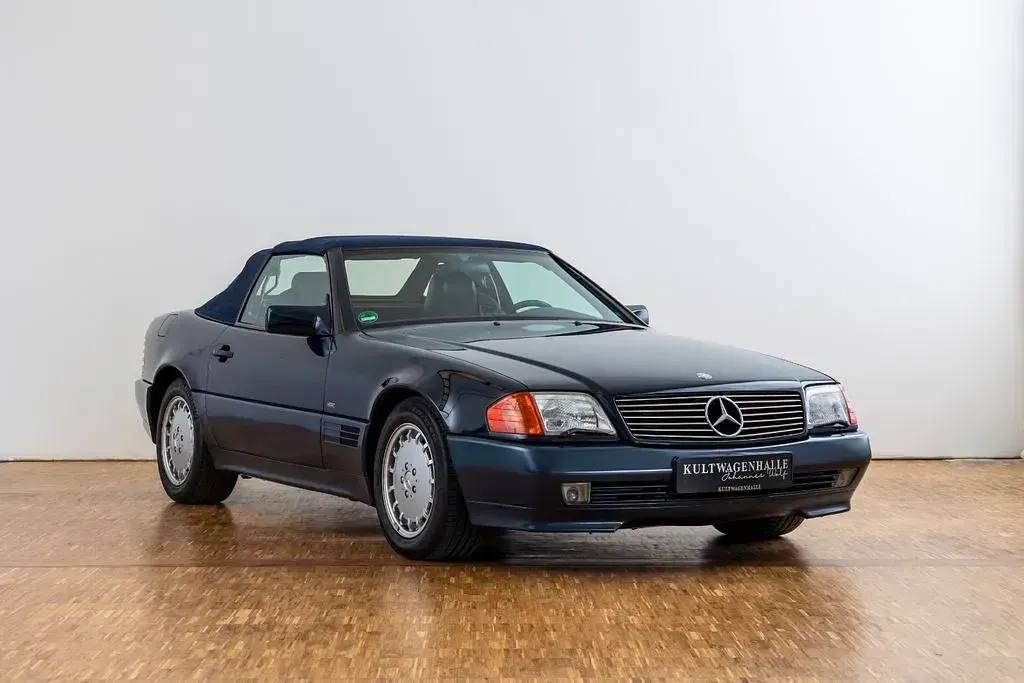 Gebraucht Mercedes SL600 394 PS (289 kW) 1993 Blau Cabrio