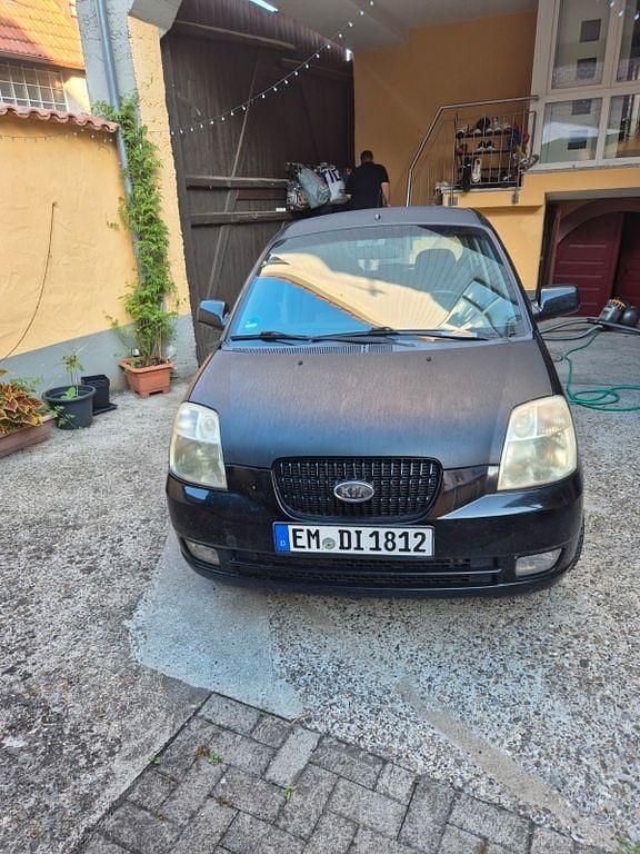 Schwarz Gebraucht 2005 Kia Picanto Kleinwagen | 800 € (Guter Preis) - Bild 1/4
