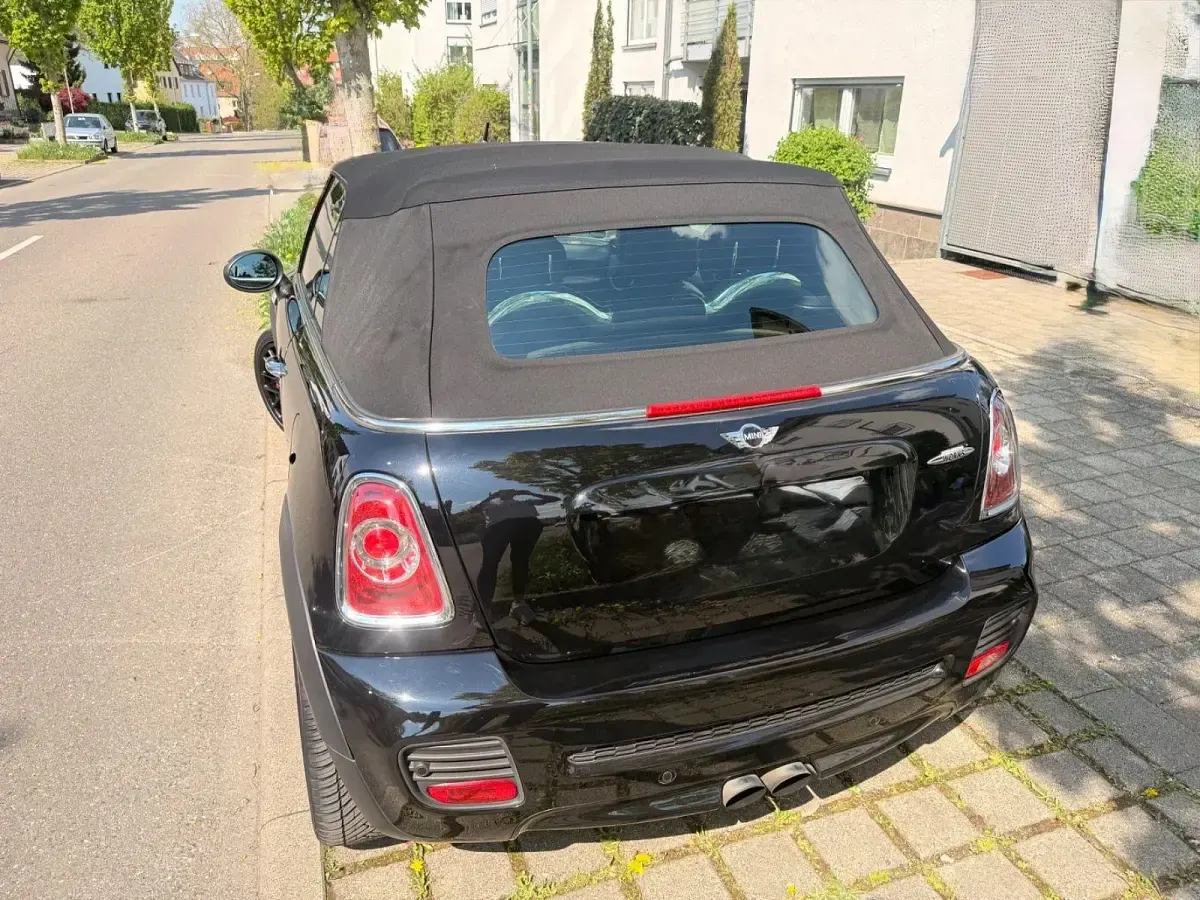 Brugt Mini John Cooper Works Cabriolet 211 HK (155 kW) 2013 Sort Cabriolet