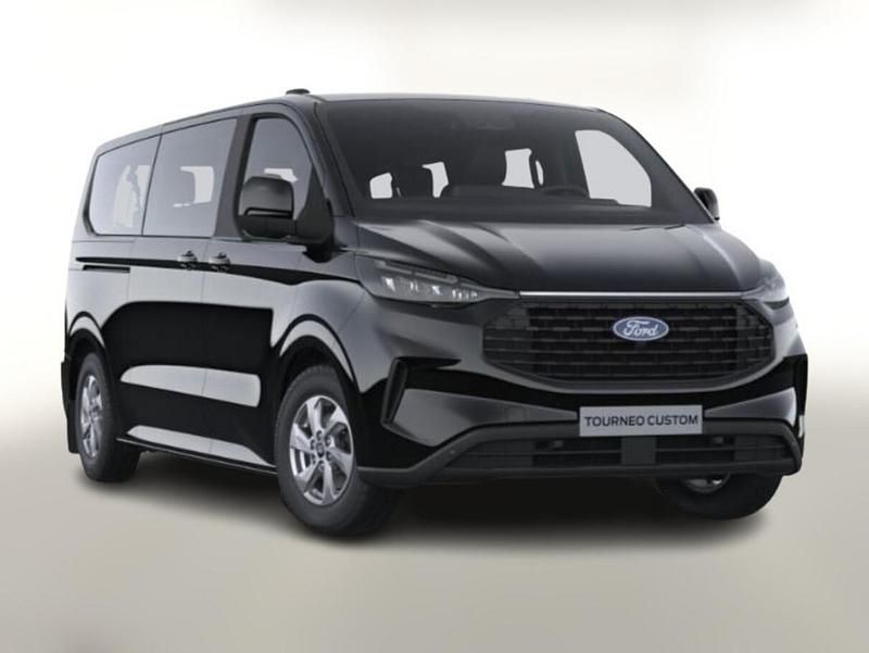 Schwarz Neu 2025 Ford Tourneo Custom Trend Van | 43.484 € (Teuer) - Bild 1/4